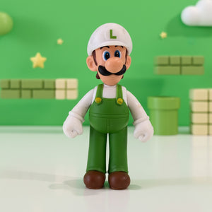 Super Mario Luigi White Cap Mini Figure