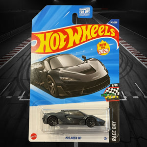 Hot Wheels (McLaren W1 142/250 - Race Day 6/10) (Black)