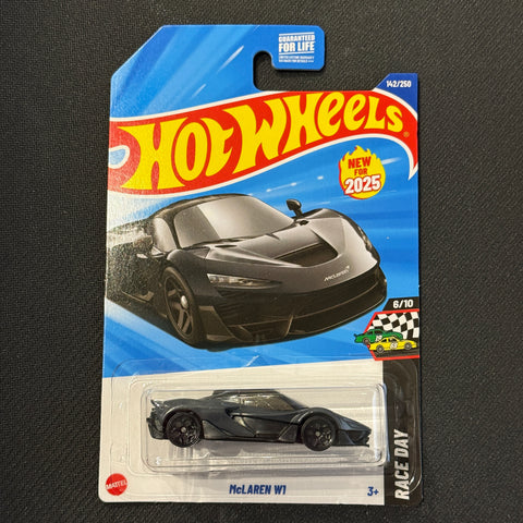 Hot Wheels (McLaren W1 142/250 - Race Day 6/10) (Black)