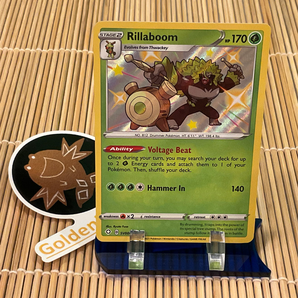 Rillaboom (SV006/SV122) GoldenFishGames Rillaboom (SV006/SV122) GoldenFishGames