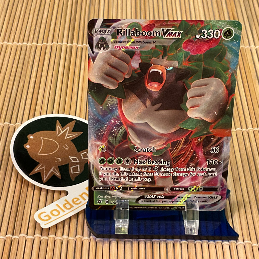 Rillaboom Vmax (018/192) GoldenFishGames Rillaboom Vmax (018/192) GoldenFishGames