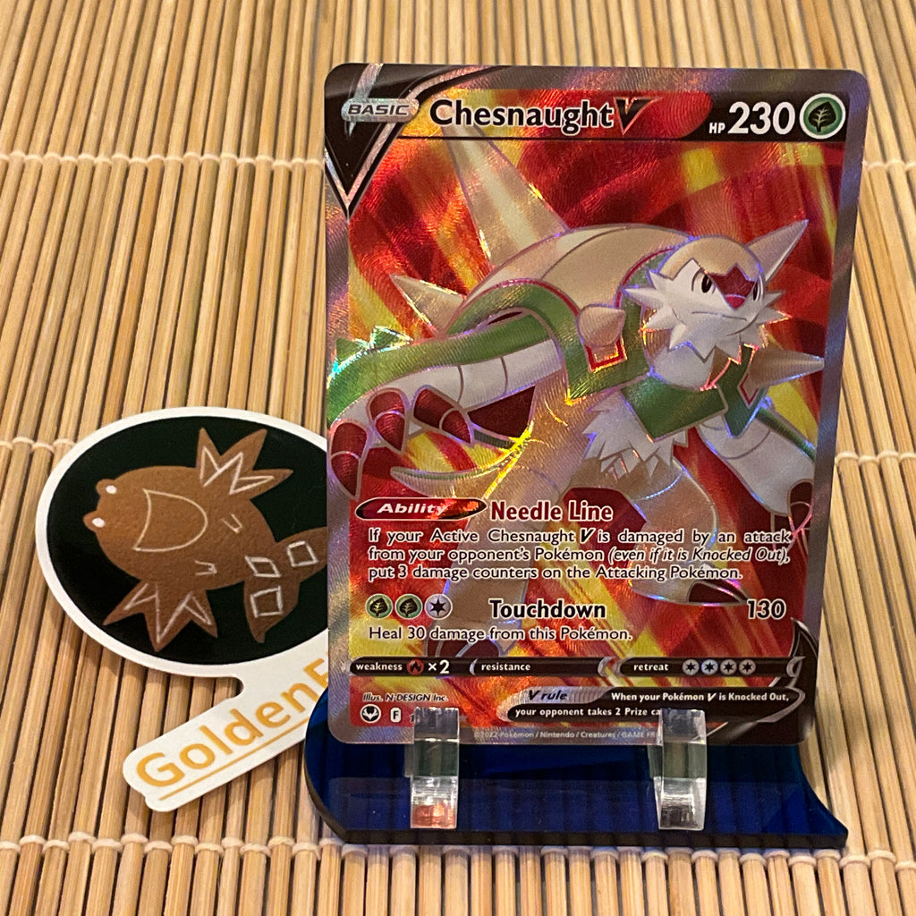 chesnaught v pokemon card price Chesnaught V (171/195) – GoldenFishGames
