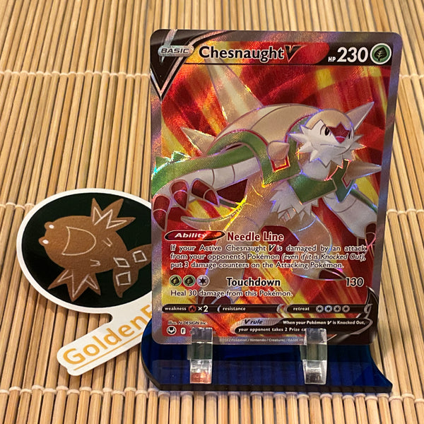 chesnaught ex pokemon card value - XY18 (XY Promos) - $1.27 - Pokmon Price & Analytics You will receive the Holo version of this card. Chesnaught V 15/195- Silver Tempest