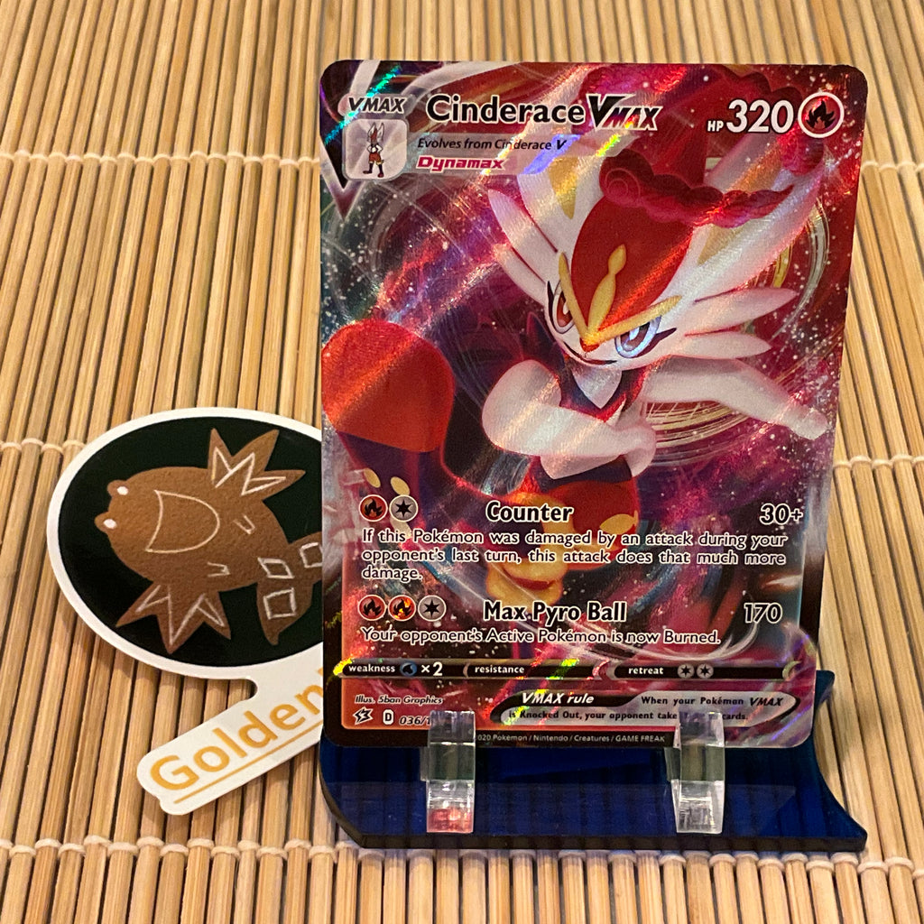 Cinderace Vmax (036/192) GoldenFishGames Cinderace Vmax (036/192) GoldenFishGames