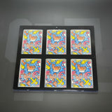 Ultra Pro One-Touch 6 card black boarder 35pt Standard Size