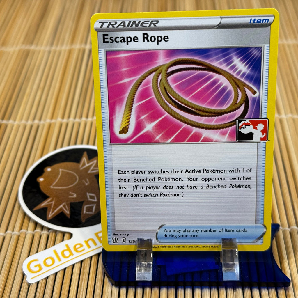 Escape Rope (125/163) (Pokemon League Stamp) GoldenFishGames Escape Rope (125/163) (Pokemon League Stamp) GoldenFishGames