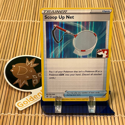 Scoop Up Net (165/192) (Pokemon League Stamp)