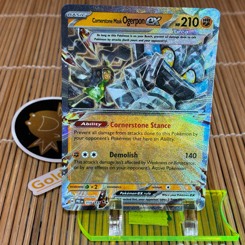 Cornerstone Ogerpon ex (058/131)