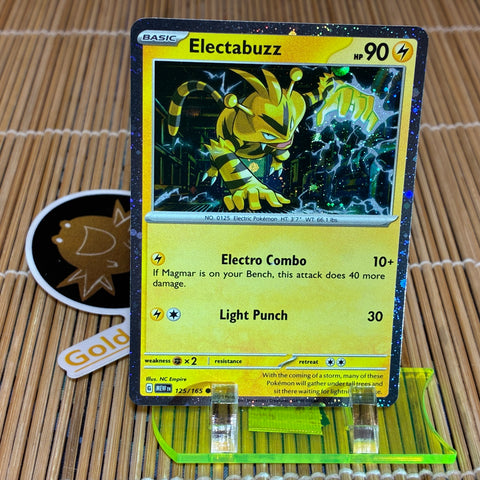 Electabuzz (125/165) (Cosmic Holo)