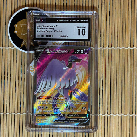 Galarian Articuno V (169/198) (CGC10)