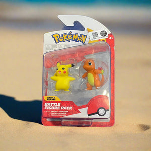 Pokémon: Battle Figure 2-Pack! (Girl Pikachu and Charmander)