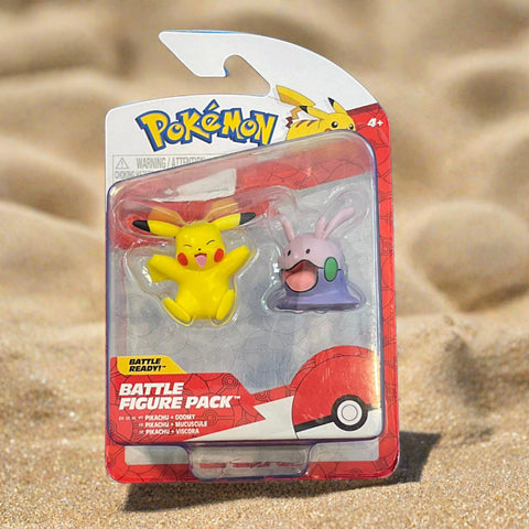 Pokémon: Battle Figure 2-Pack! (Pikachu and Goomy)