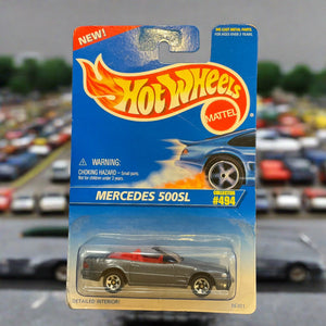 Hot Wheels (Mercedes 500SL #494 from 1995)