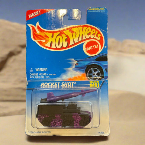 Hot Wheels (Rocket Shot #491 Purple from 1995)