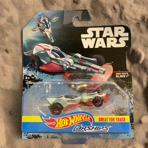 Hot Wheels (StarWars Boba Fett's Slave I - Great for Track)