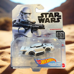 Hot Wheels (StarWars Stormtrooper with Side Gun)