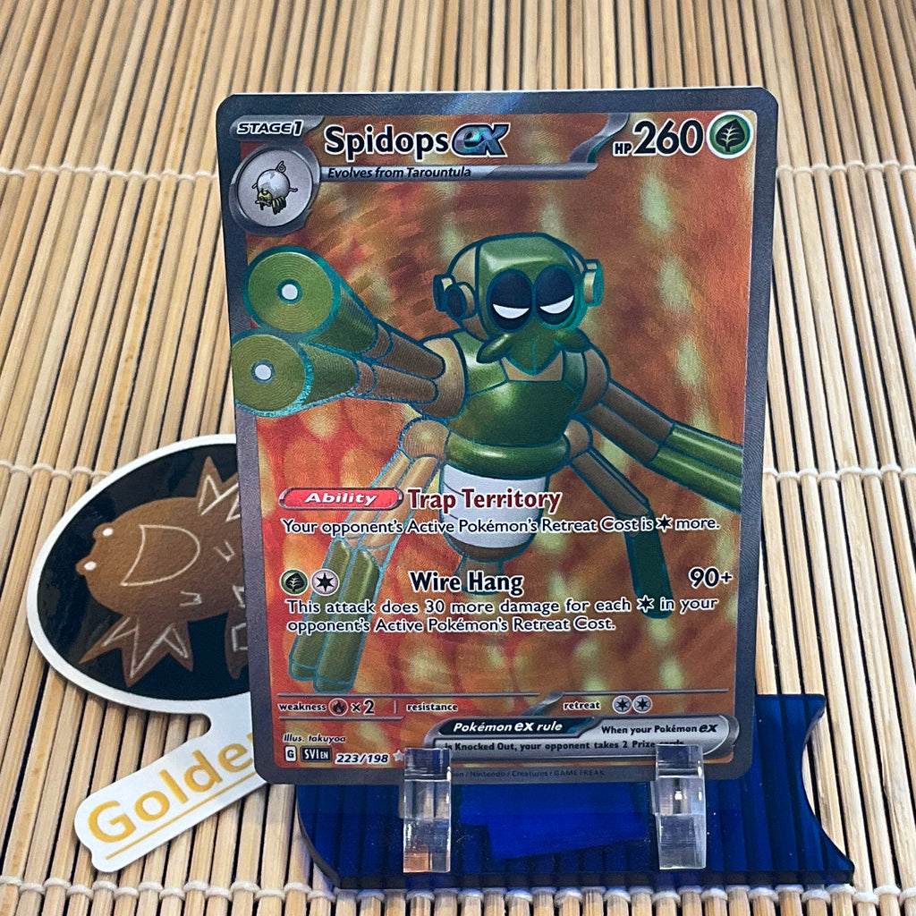 Spidops ex (223/198) GoldenFishGames Spidops ex (223/198) GoldenFishGames
