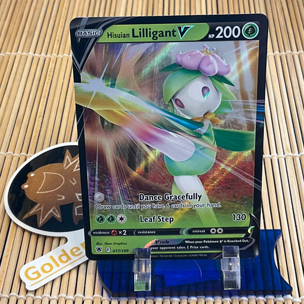 hisuian lilligant pokemon card value Amazon.com: Hisuian Lilligant V - 162/189 - Full Art Ultra Rare - Sword & Shield