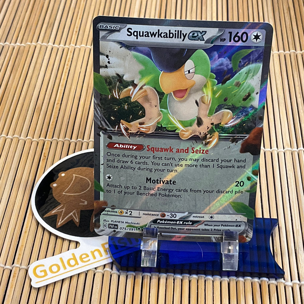 squawkabilly ex pokemon card value Squawkabilly ex (075/091) – GoldenFishGames