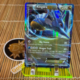 Kingdra EX (73/124) (Heavy Play)