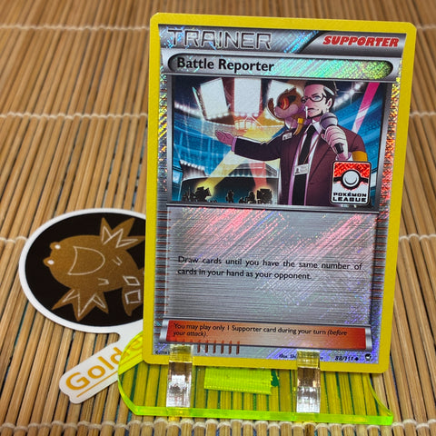 Battle Reporter (Pokemon League Stamp)