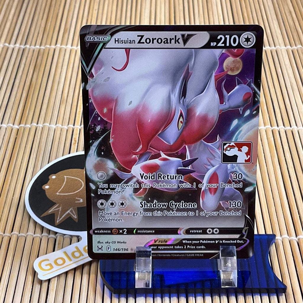 Hisuian Zoroark V (146/196) (Pokemon League Stamp) Hisuian Zoroark V (146/196) (Pokemon League Stamp)