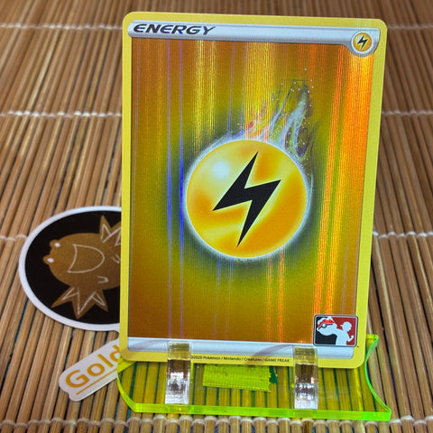 Lightning Energy (2020 Holo) (Pokemon League Stamp)