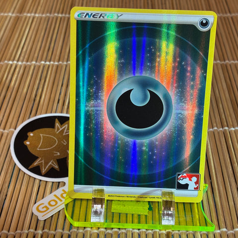 Darkness Energy (2022 Holo) (Pokemon League Stamp)