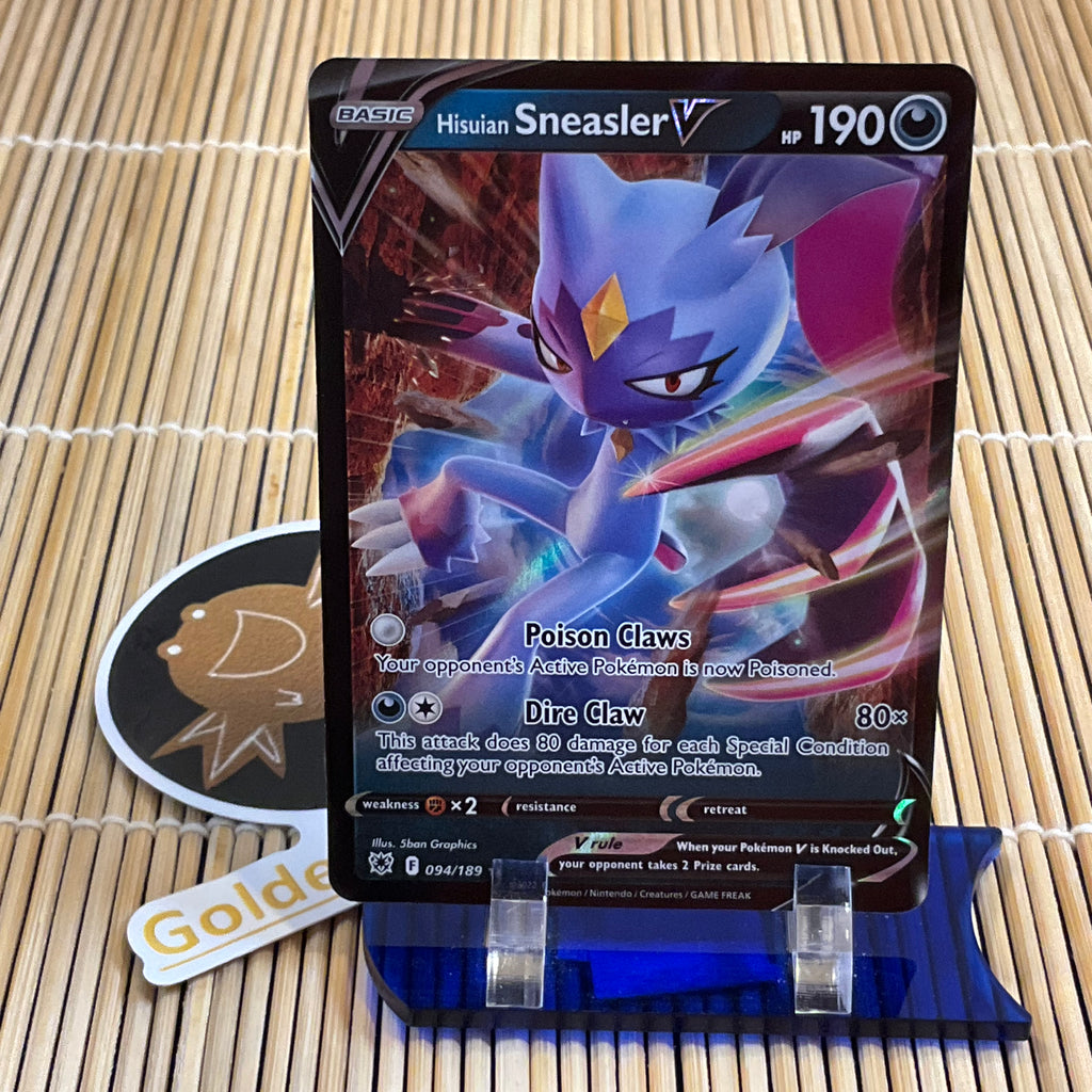 Hisuian Sneasler V (094/189) – GoldenFishGames