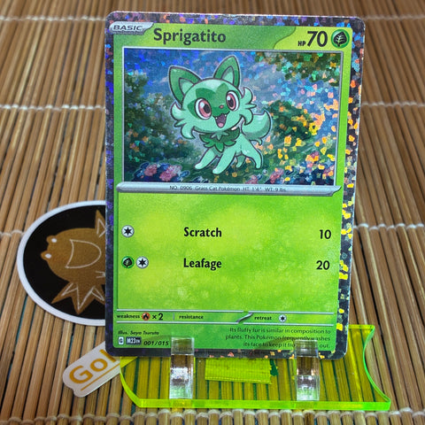 Sprigatito (001/015) (Light Play)