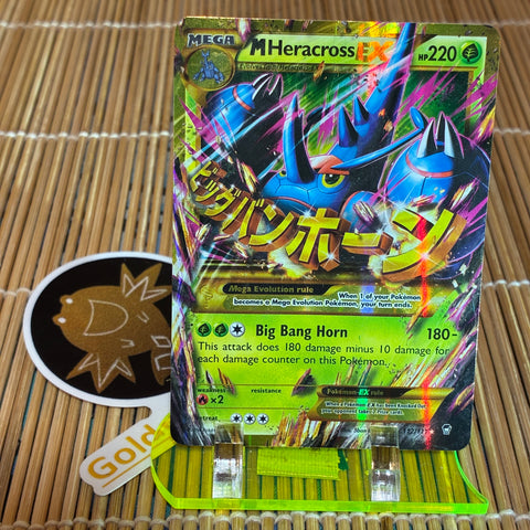 M Heracross EX (112/111) (Moderate Play) (Gold Rare)