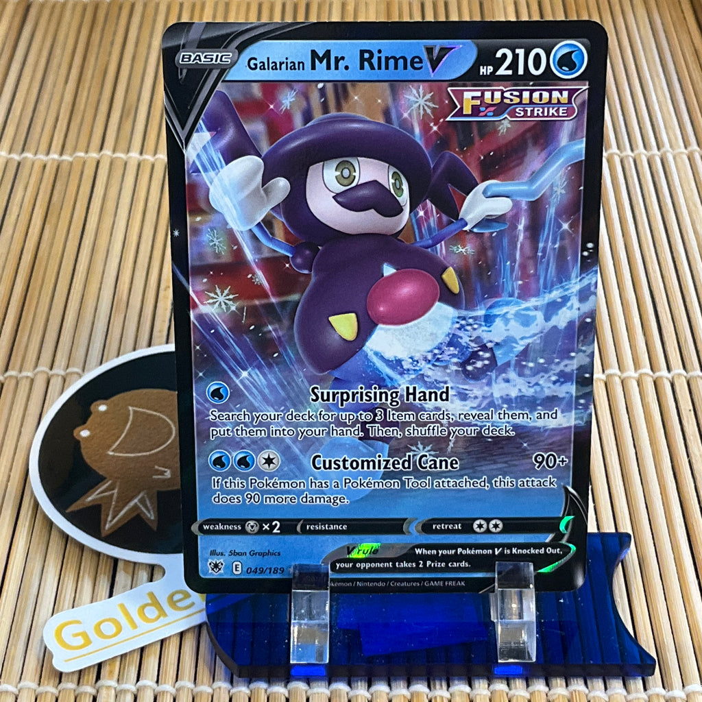 Galarian Mr. Rime V (049/189) GoldenFishGames Galarian Mr. Rime V (049/189) GoldenFishGames