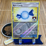 Rare Candy (142/168) (Pokemon League Cup Stamp) (Staff Stamp) (Light Play)