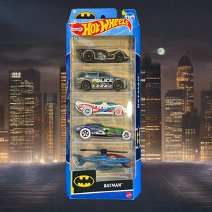 Hot Wheels 5-Car Set (Batman)