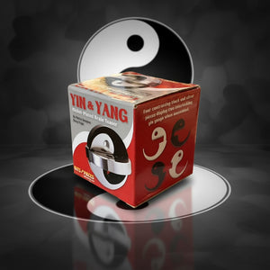 Yin & Yang Nickel-Plated Brain Teaser Puzzle