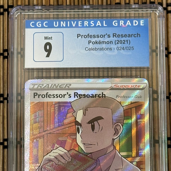 Professor Oak 24/25 (CGC Universal Grade 9) – GoldenFishGames