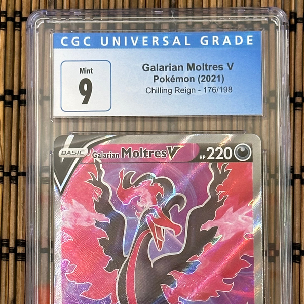 Galarian Moltres V 176/198 (CGC Mint Plus 9) – GoldenFishGames