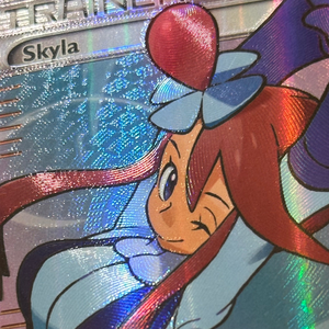 skyla pokemon card full art TCG - s4a - 195/190 (SR) Preserved in a tamper Skyla 2021 Pokemon Shining Fates