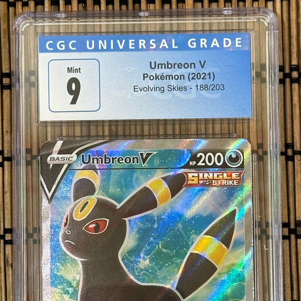 Umbreon V 188/203 (CGC Universal Grade Mint 9) – GoldenFishGames
