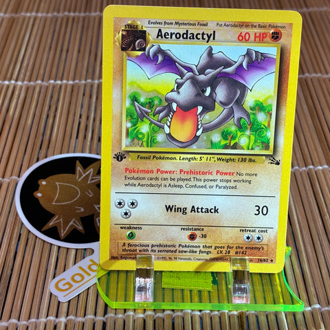 Aerodactyl (16/62) (Light Play) (1st Edition)