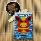 Card Database - Attacks 2 - Pikachu Cosplay Flareon Poncho Art Card