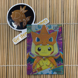 Card Database - Blue - Pikachu Cosplay Charizard Poncho Art Card