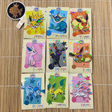 Card Database - Let's Go Eevee - 9 Card Eevee Art Card Set