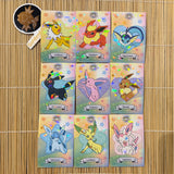 Card Database - Let's Go Eevee - 9 Card Eevee Heart and Star Art Card Set