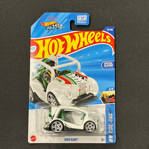 Hot Wheels (Kick Kart 23/250 - Ride-Ons 2/5) (White)