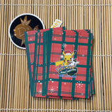 Card Database - Merry Christmas - 9 Card Set Pikachu Cosplay Poncho Art Cards