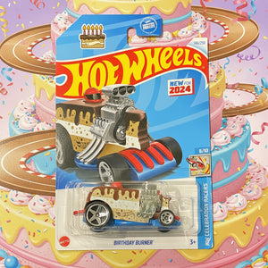 Hot Wheels (Birthday Burner 146/250 - HW Celebration Racers 8/10)