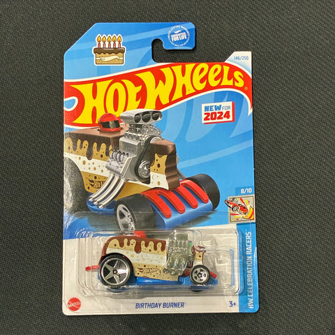 Hot Wheels (Birthday Burner 146/250 - HW Celebration Racers 8/10)