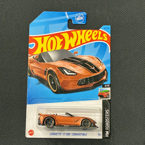 Hot Wheels (Corvette C7 Z06 Convertible 34/250 - HW Roadsters 4/10)