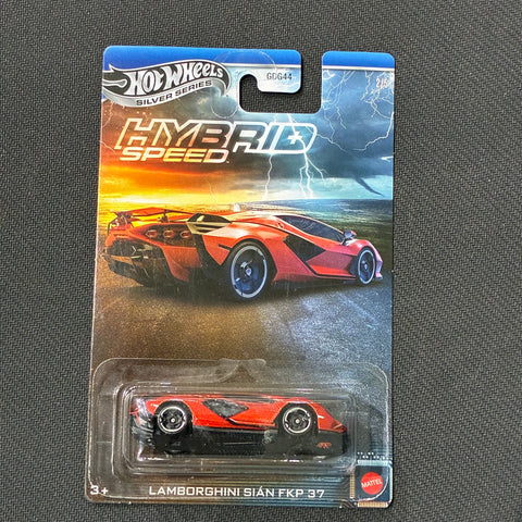 Hot Wheels (Lamborghini Sian FKP 37 GDG44 - Hybrid Speed (2/5) (Orange)